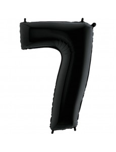 Balão Número 7 Preto